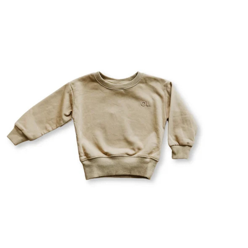 Orcas Lucille‎ 0-6 M Sweatshirt Color Dune - Comfort Preppy GUC